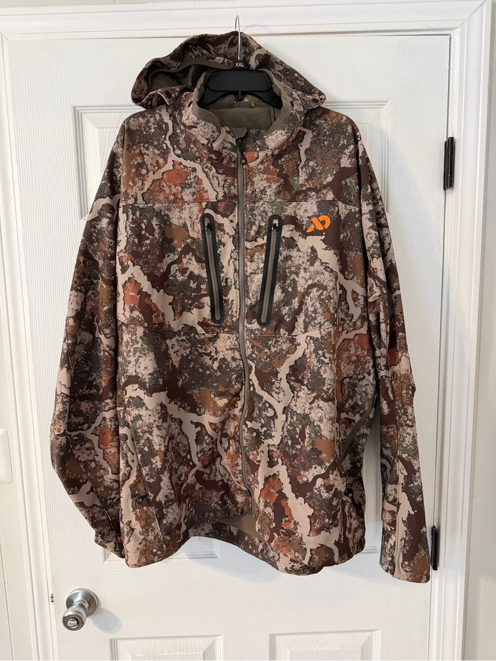Men First Lite Catalyst, Specter camouflage Hunting Jacket with Hood Brown Camo